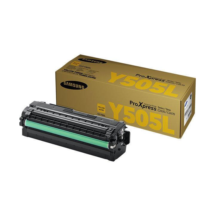 Toner Original Samsung Yellow, Y505L, pentru SL-C2620DW| C2670FW|, 3.5K, (timbru verde 1.2 lei) , "SU512A"
