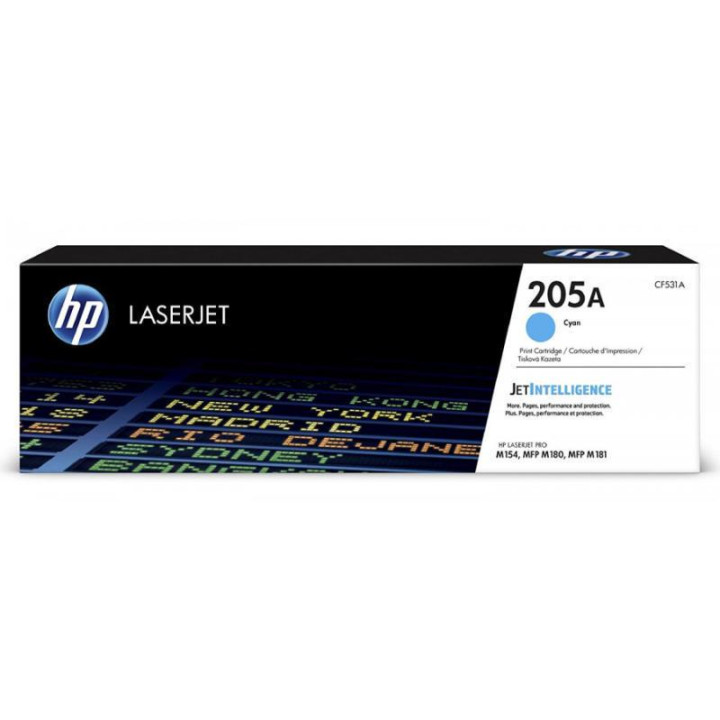 Eredeti HP Cyan toner nr. 205A Color LaserJet Pro M180|M181 0.9K "CF531A"