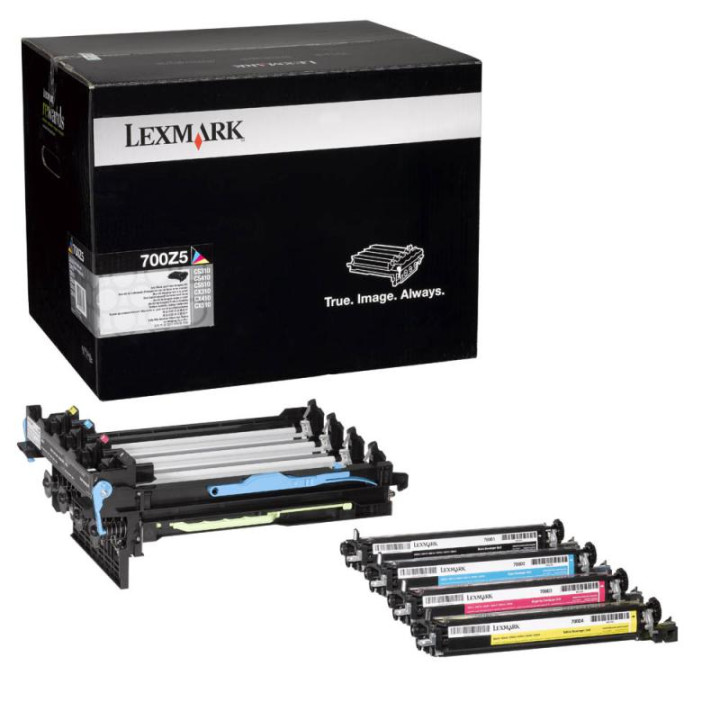 Комплект тонер Lexmark CMYK 70C0Z50 за C2132|Cs310|CS410 40K "70C0Z50"