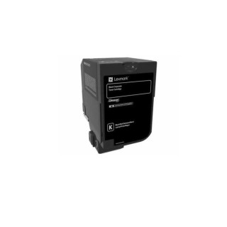 Оригинален тонер Lexmark черен 74C20KE за CX725|CS725|CS720 3K "74C20KE"
