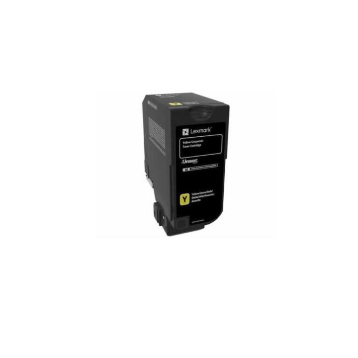 Original Lexmark Yellow Toner 74C20YE for CS720 | CS725 | CX725, 20K pages.