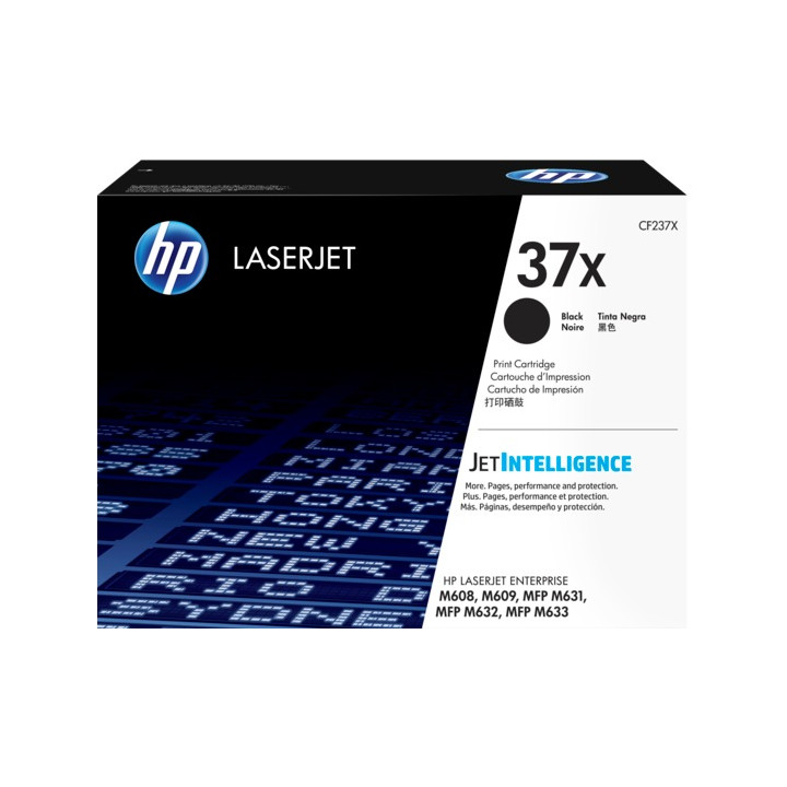 HP Eredeti Fekete Toner 37X M608|M609|M631|M632 25K "CF237X"
