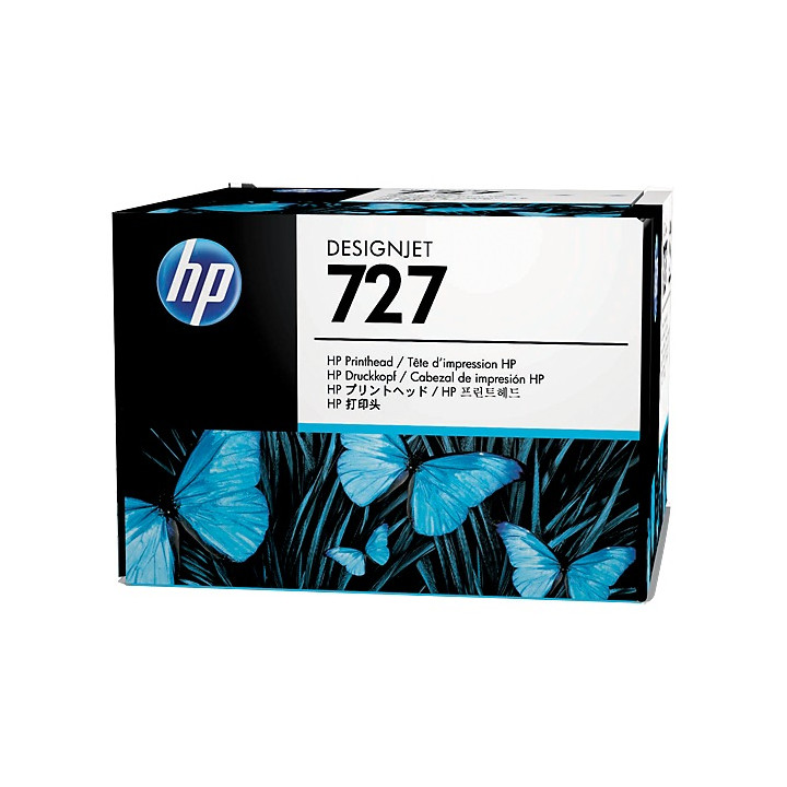 Original HP Black Print Cartridge No. 727 for DesignJet T1500 | T1530 | T2500 | T2530 | T920 "B3P06A"