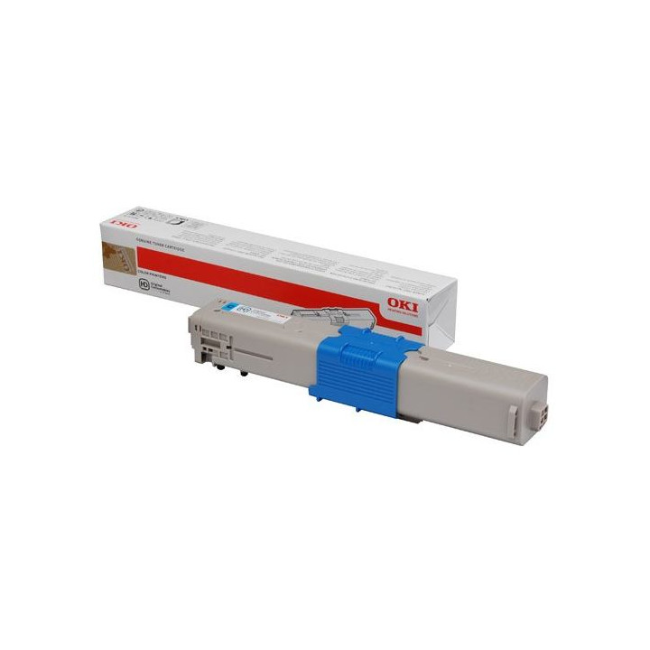 Original Oki Cyan Toner 46508715 for C332|MC363, 1.5K pages.