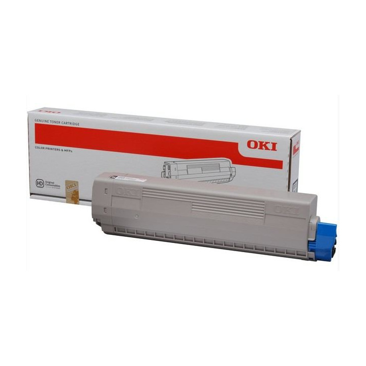 Eredeti Oki Fekete Toner 44844508 C831|C841 10K, "44844508"