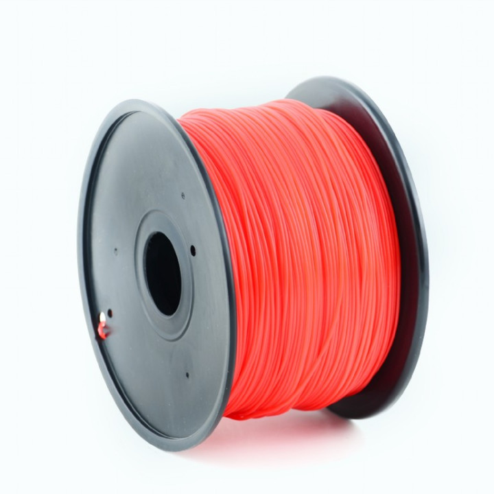 FILAMENT GEMBIRD pt. imprimanta 3d, PLA, 1.75mm diamentru, 1Kg / bobina, aprox. 330m, topire 190-220 grC, red, "3DP-PLA1.75-01-R