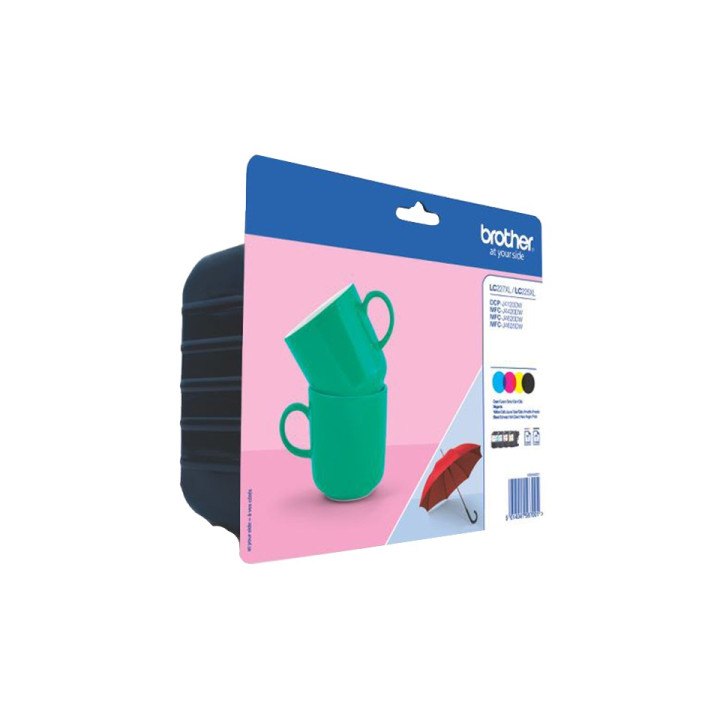 Combo-Pack Eredeti Brother CMYK LC227XLVALBP DCP-J4120|MFC-J4420|J4620|J5320|J5620|J5720 "LC227XLVALBP"