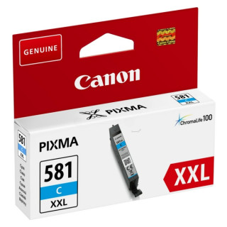 Cartus Cerneala Original Canon Cyan, CLI-581XXLC, pentru Pixma TR7550|TR8550|TS6150|TS6250|TS705|TS8150|TS8250|TS9150|TS9155|TS9
