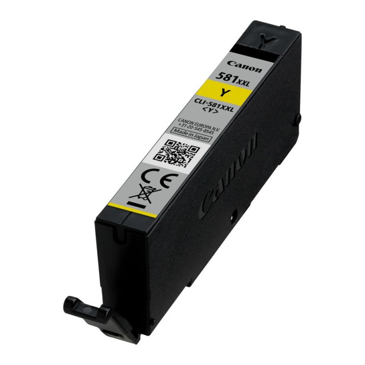Оригинален мастилен картридж Canon Жълт CLI-581XXLY за Pixma TR7550|TR8550|TS6150|TS6250|TS705|TS8150|TS8250|TS9150|TS9155|TS955