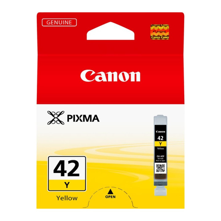 Оригинален мастилен картридж Canon Жълт CLI-42Y за Pixma Pro 10|Pro 100 "BS6387B001AA"