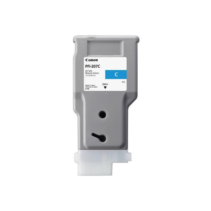 Оригинален мастилен картридж Canon Cyan PFI-207C за IPF 680|685|770|780|785 300ml NOPP "CF8790B001AA"