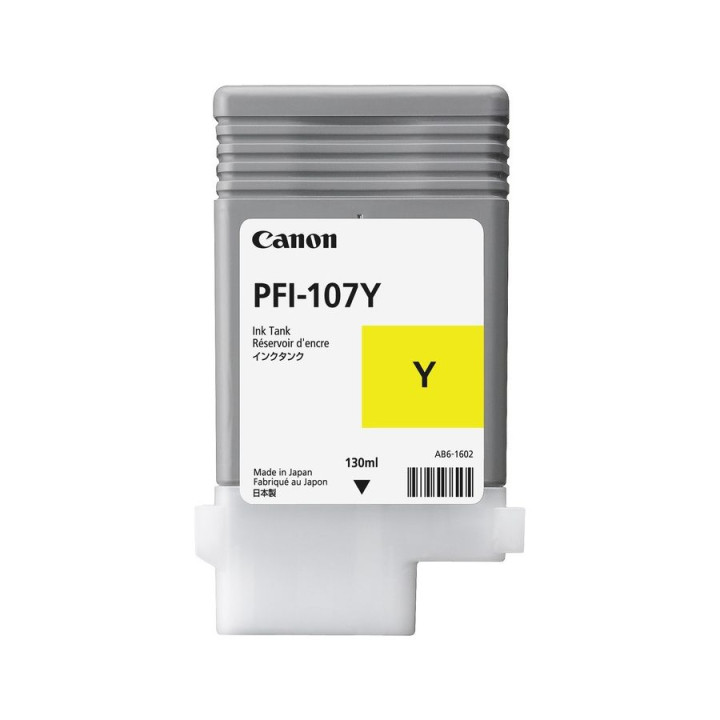 Оригинален мастилен картридж Canon Жълт PFI-207Y за IPF 680|685|770|780|785 300ml NOPP "CF8792B001AA"