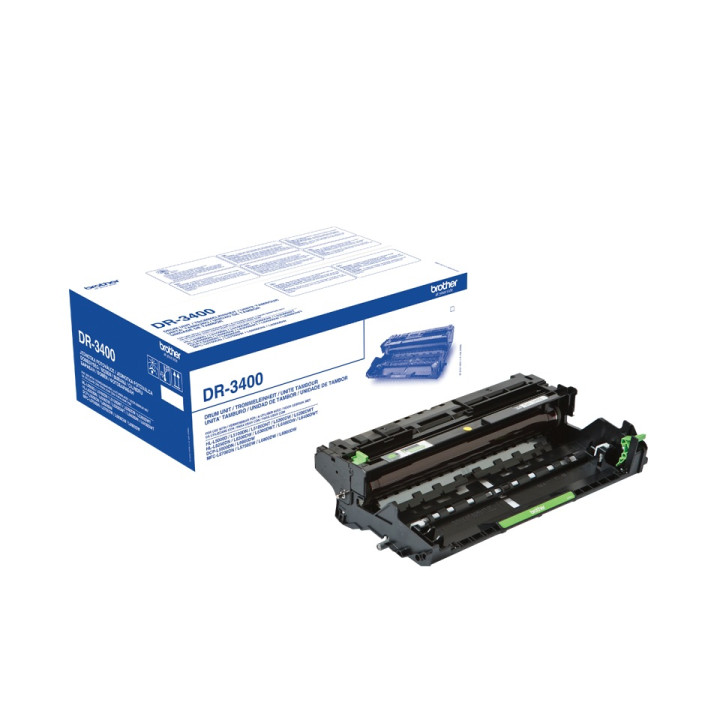 Оригинален барабанен модул Brother Black DR3400 за DCP-L5500|L6600|HL-L5000|L5100|5200|L6250|L6300|L6400|MFC-L5700|L5750|L6800|L