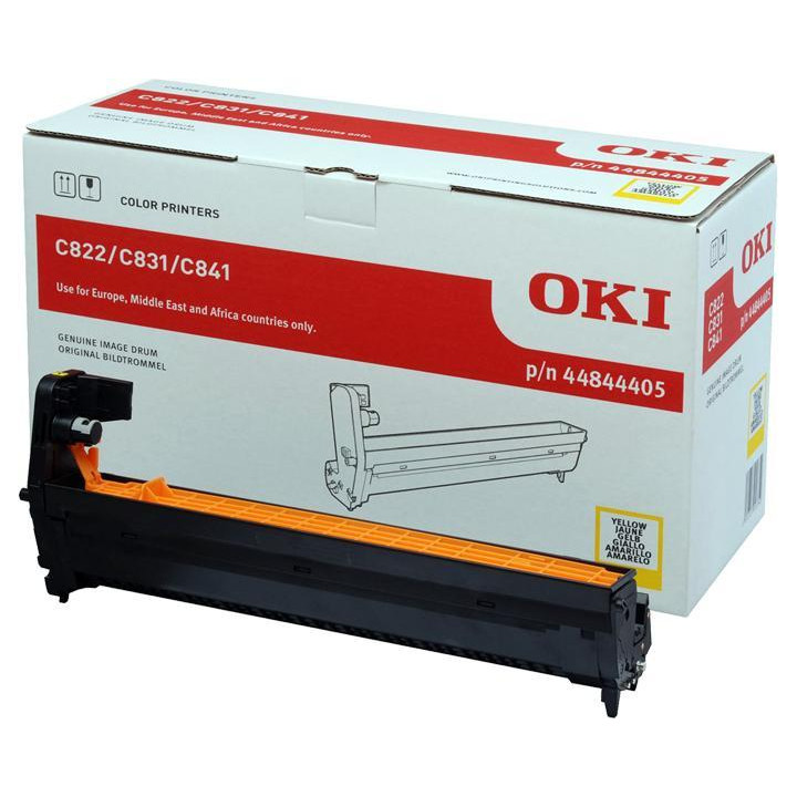 Eredeti OKI Sárga Dobegység 44844405 C822|C831|C841 30K "44844405"