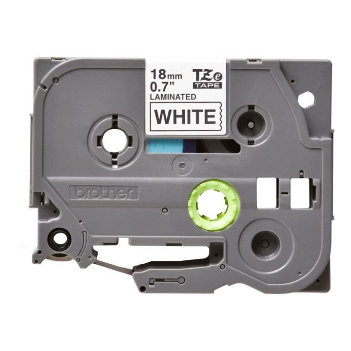 Banda Laminata Original Brother Black on White, TZE241, pentru P-Touch D400|D450|D600VP|E300VP|E550WVP|H500|P700|P750W, 18mm x 8