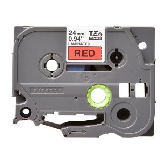 Ламинирана лента Original Brother Black on Red TZE451 за P-Touch D600VP|E550WVP|P700|P750W 24mm x 8m "TZE451"