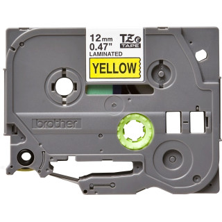 Banda Laminata Original Brother Black on Yellow, TZE631, pentru H105WB|P-TOUCH PT-E110VP|D400|D450|D600VP|E300VP|H110, 12mm x 8m