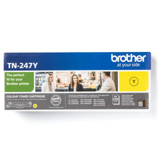Eredeti Brother sárga toner TN247Y HL-L3210|L3270|DCP-L3510|L3550|MFC-L3730|L3770 2.3K "TN247Y"