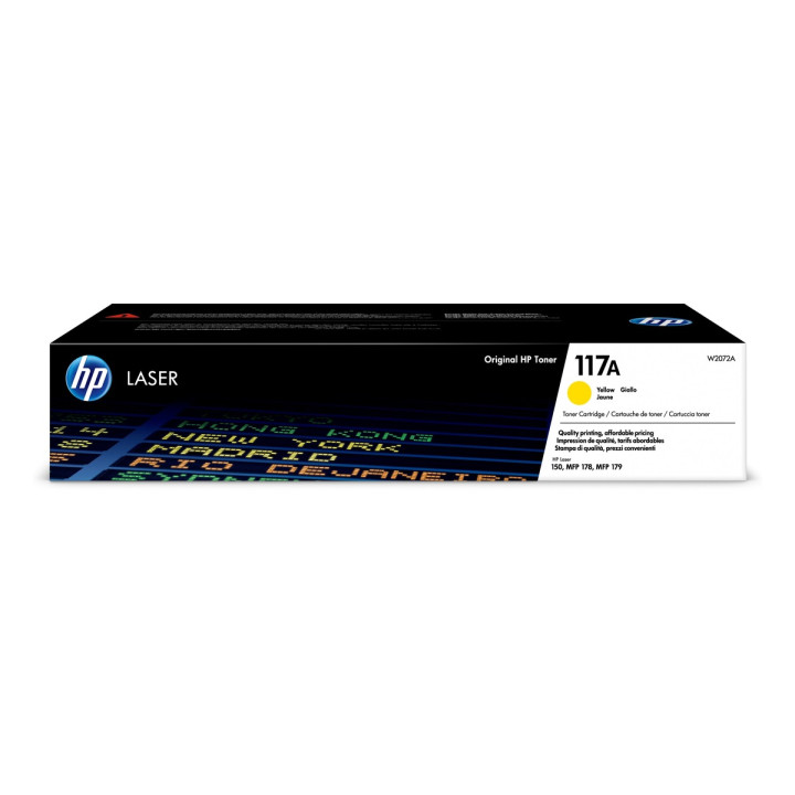 Eredeti HP sárga toner nr. 117A Color LaserJet 150|MFP 178|179 700 "W2072A"