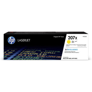 Тонер оригинал HP жълт nr. 207X за Color LaserJet Pro M255|M282|M283 2.45K "W2212X"
