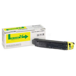 Eredeti Kyocera Sárga Toner TK-5140Y ECOSYS P6130-hoz | M6x30 5K "TK-5140Y"
