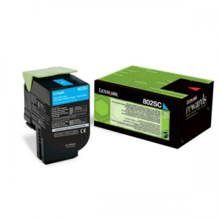 Eredeti Lexmark Cyan Toner 80C2SCE CX310|CX410|CX510 2K "80C2SCE"