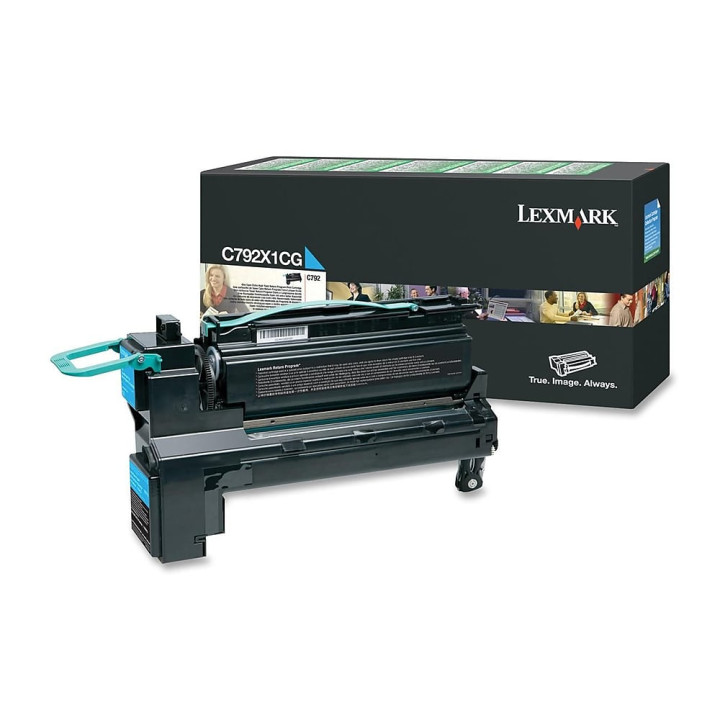 Оригинален тонер Lexmark Cyan C792X1CG за серии C792|X792 20K "C792X1CG"