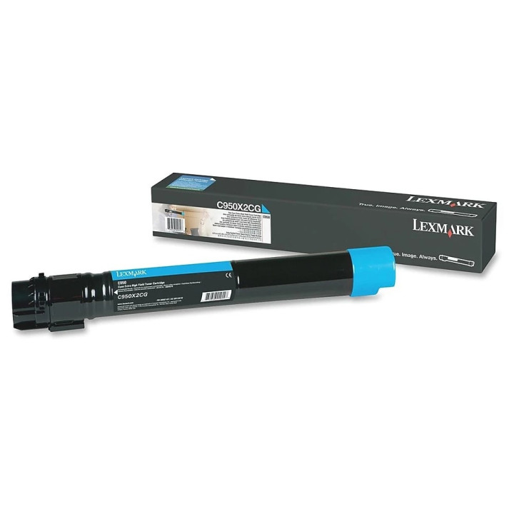 Eredeti Lexmark Cyan Toner C950X2CG C950-hez 24K