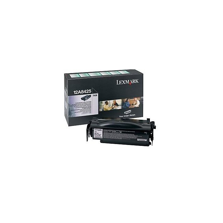 Toner Original Lexmark Black, 12A8425, pentru Optra T430, 12K, (timbru verde 1.2 lei) , "12A8425"