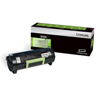 Оригинален тонер Lexmark Черен nr.512H за MS312|MS415 20K "51F2H00"