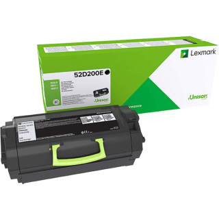 Eredeti Lexmark Fekete Toner nr.522 MS810|MS811|MS812 6K "52D200E"