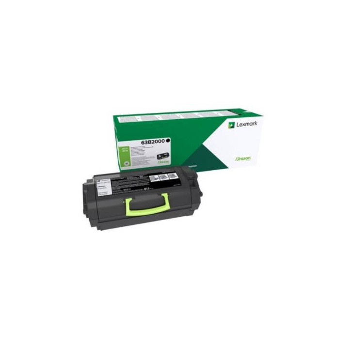 Original Lexmark Black Toner 63B2000 for MX717|MX718 11K "63B2000"