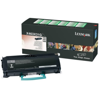 Eredeti Lexmark Fekete Toner X463X31G X463|X464|X466-hoz 15K "X463X31G"