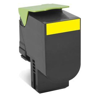 Toner Original Lexmark Yellow, 80C2SYE, pentru CX310|CX410|CX510, 2K, (timbru verde 1.2 lei) , "80C2SYE"