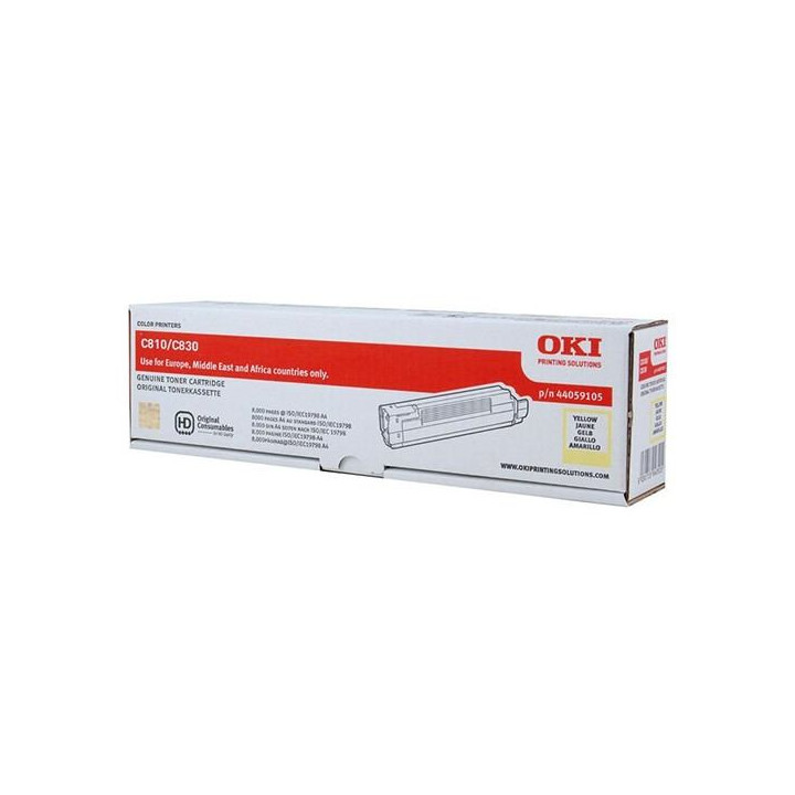Eredeti OKI Magenta Toner 44059166 MC851|MC861 7.3K, "44059166"
