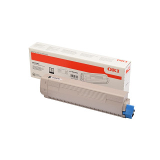 Eredeti OKI Fekete Toner 46443104 C833|C843 10K, "46443104"