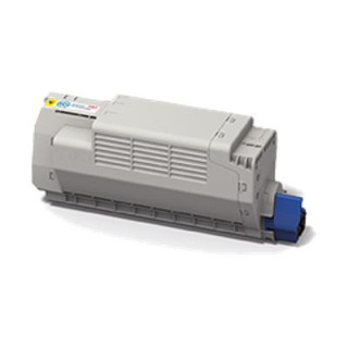 Eredeti OKI Sárga Toner 45396301 MC760|MC770|MC780 6K, "45396301"