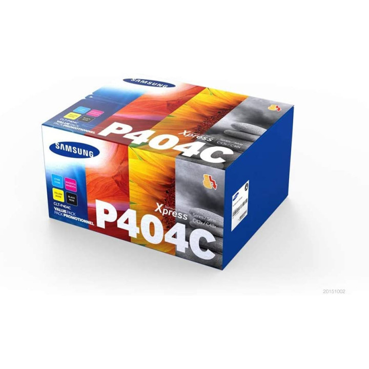 Combo-Pack Original Samsung CMYK, P404C, pentru SL-C430|C480, 1.5K, (timbru verde 1.2 lei) , "SU365A"