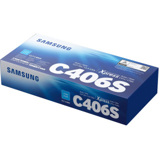 Eredeti Samsung C406S Cián Toner CLP-360|365||CLX-3300|3305 1K "ST984A"