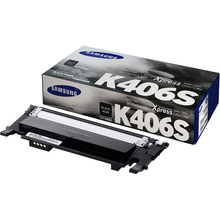 Original Samsung Black Toner M406S for CLP-360|365 | CLX-3300|3305 1.5K "SU118A"