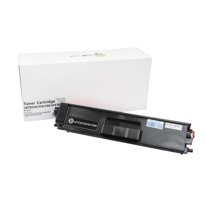 Compatible toner cartridge TN326BK, TN329BK, TN336BK, TN346BK, TN376BK, 4000 pages for Brother printers (Orink white box)