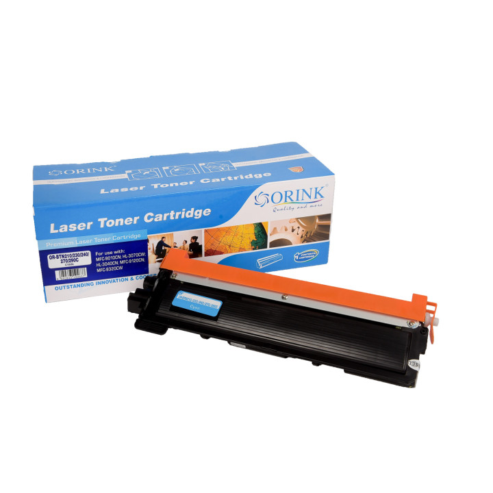 Compatible toner cartridge TN230C, TN210C, TN240C, TN270C, TN290C, 1400 pages for Brother printers (Orink box)