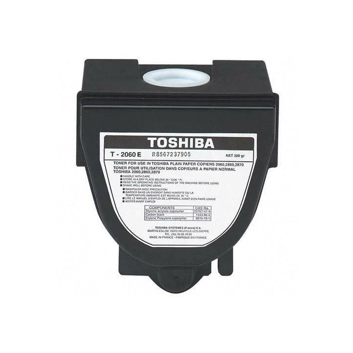 Original Toshiba Black Toner T-2060E for BD-2060, 7.5K