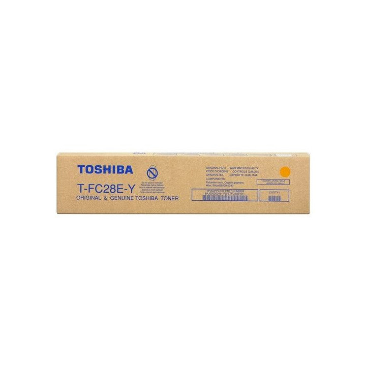 Toner Original Toshiba Yellow, T-FC28EY, pentru E-Studio 2330|2820|3520|4520, 24K, (timbru verde 1.2 lei) , "T-FC28EY"