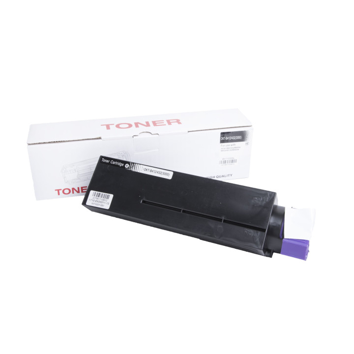 Încărcătură toner renovată 45807102, 3000 filelor pentru imprimante Oki