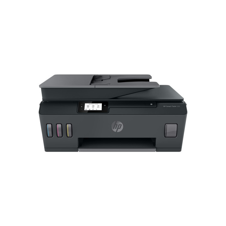 Multifunkcionális Tintasugaras CISS Színes HP Tartály 530 A4 Funkciók: Nyomtatás|Szkennelés|Másolás, Mono Nyomtatási Sebesség: 1