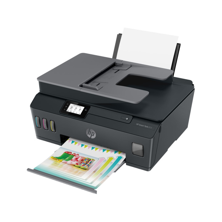Multifunctional Inkjet CISS Color HP Tank 615 A4