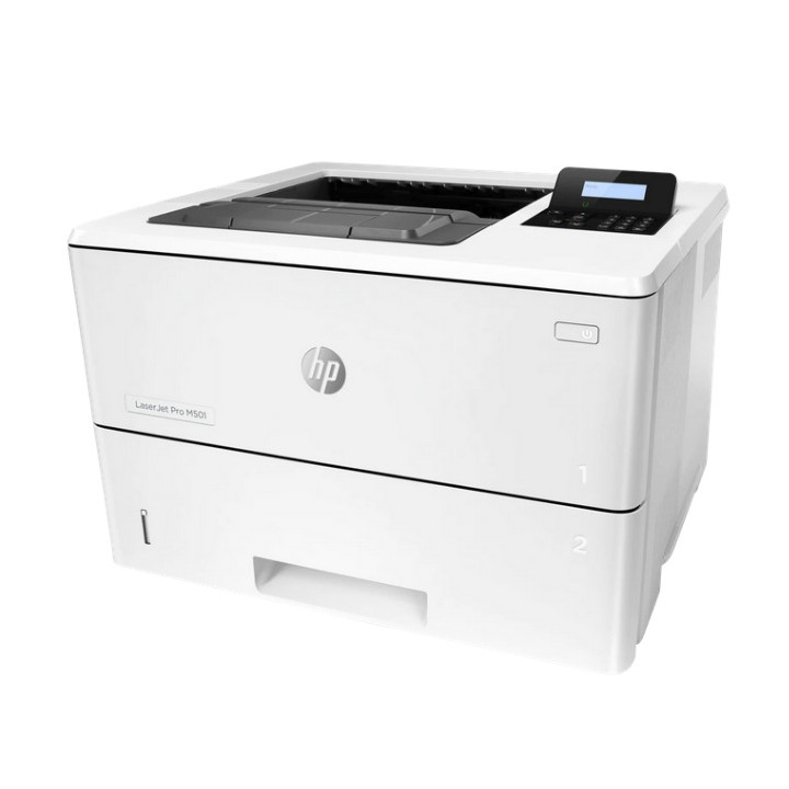 Imprimanta Laser Mono HP M501dn, A4, Functii: Impr., Viteza de Printare Monocrom: 43ppm, Viteza de printare color: , Conectivita