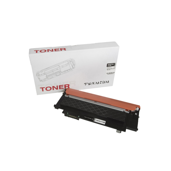Compatible toner cartridge W2070A, 117A, 1000 pages for HP printers