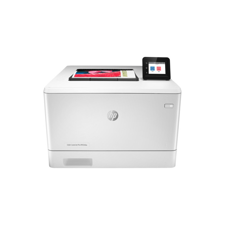 Imprimanta Laser Color HP M454dw, A4, Functii: Impr., Viteza de Printare Monocrom: 27ppm, Viteza de printare color: 24ppm, Conec